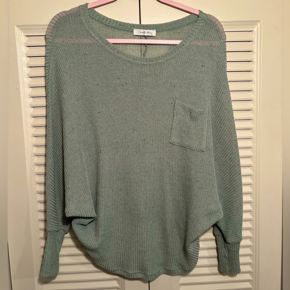 Cozy Sage Green Sweater